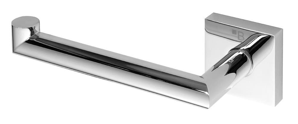 X-SQUARE wieszak na papier toaletowy, chrom lewa