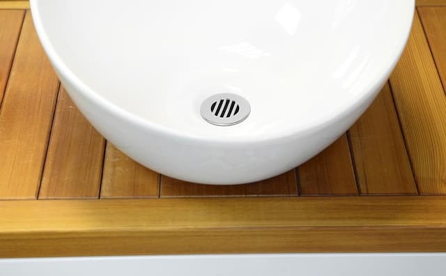 Odpływ umywalkowy 5/4, niezamykany, design korek, 25-50mm, chrom