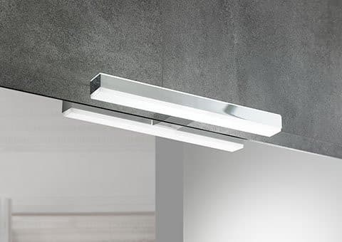 VERONICA 2 oświetlenie LED, 8 W, 300x25x83 mm, chromowane