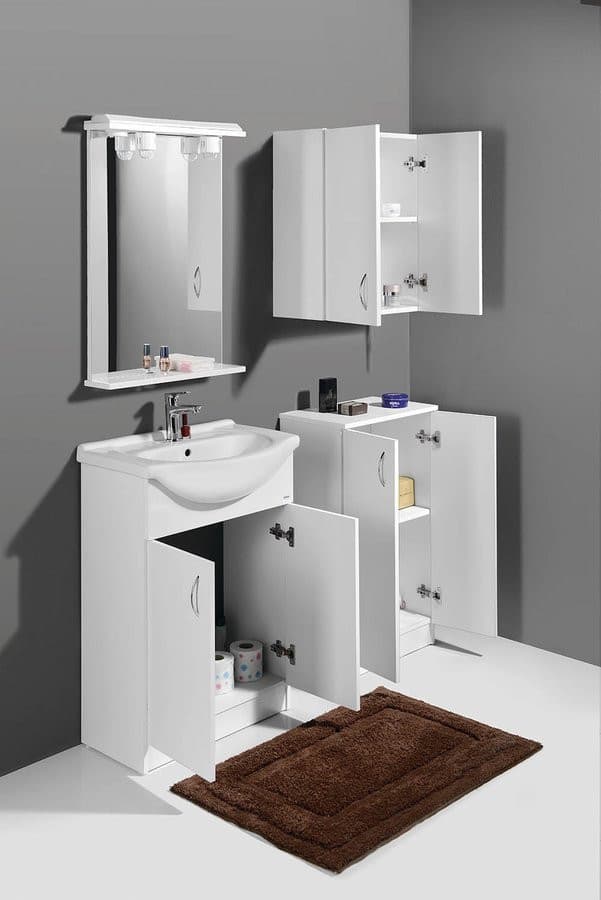 SIMPLEX ECO 60 szafka podumywalkowa z umywalką 58,5x83,5x30,7 cm