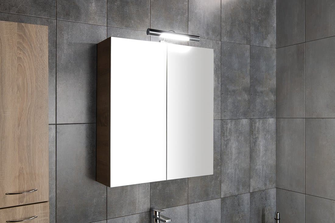 ANDREA LED oświetlenie ścienne, 5 W, chromowane (284x130x60 mm)