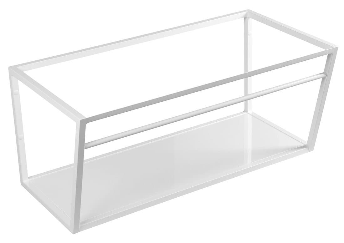SKA konsola pod umywalkę 900 mm biały mat stalowa MDF