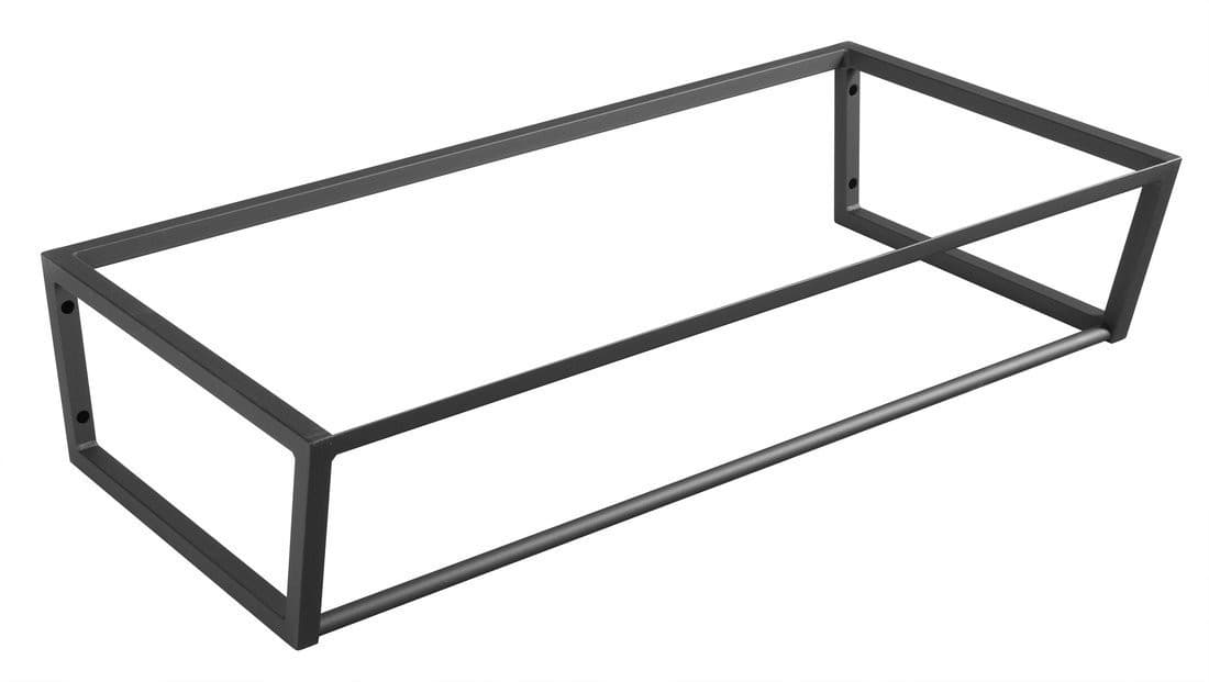 SKA konsola pod umywalkę, 900 mm, czarny mat (SKA Industrial)