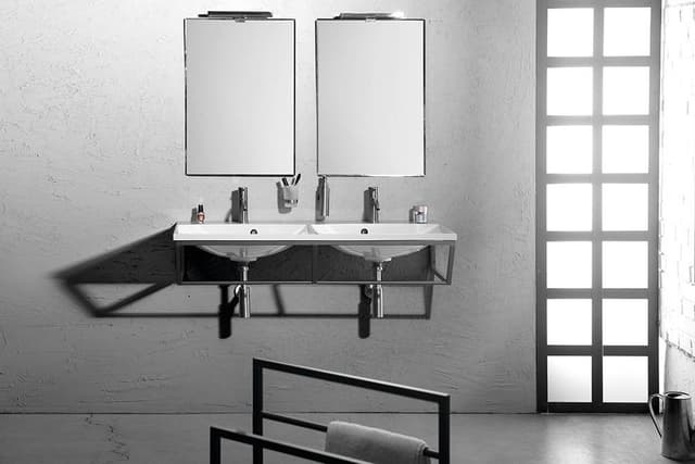 SKA konsola pod umywalkę 1200x460mm biały mat Industrial