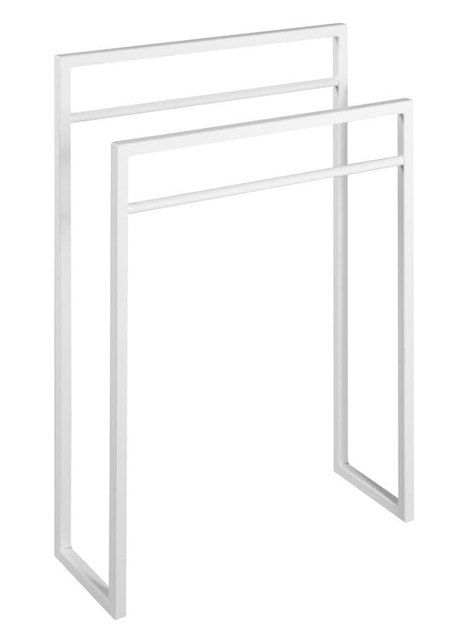 SKA Kanciaste wieszak na ręczniki, 550x792x200 mm, biały mat