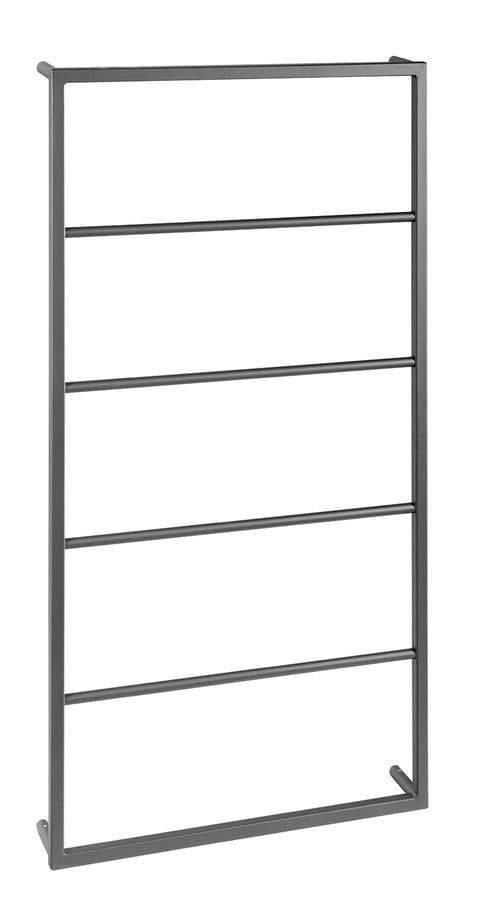 SKA ścienny wieszak na ręczniki, wieloramienny 600x1154mm (czarny mat)