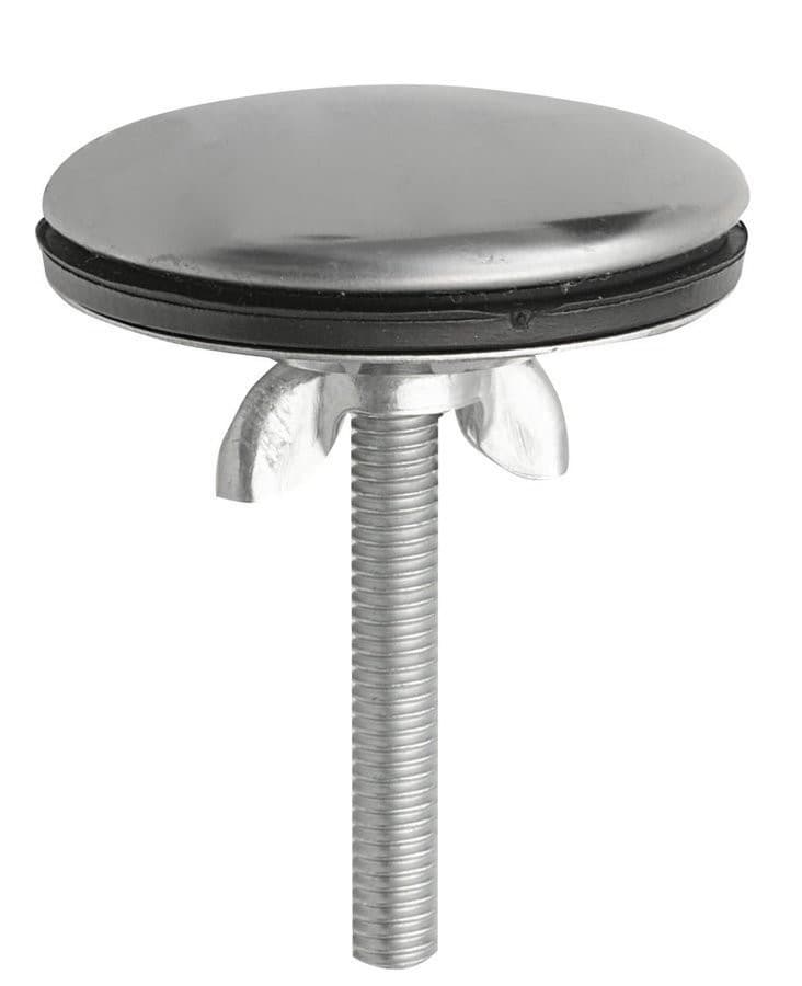 Zaślepka umywalkowa o średnicy 43 mm z aluminium