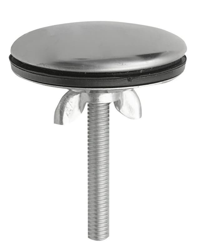 Zaślepka umywalkowa o średnicy 43 mm z aluminium