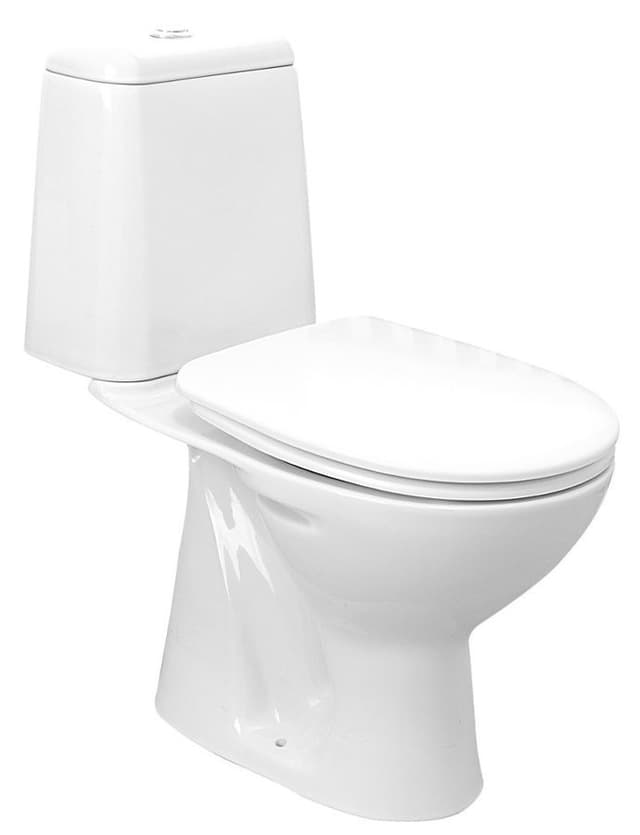 RIGA deska WC, biała Duroplast