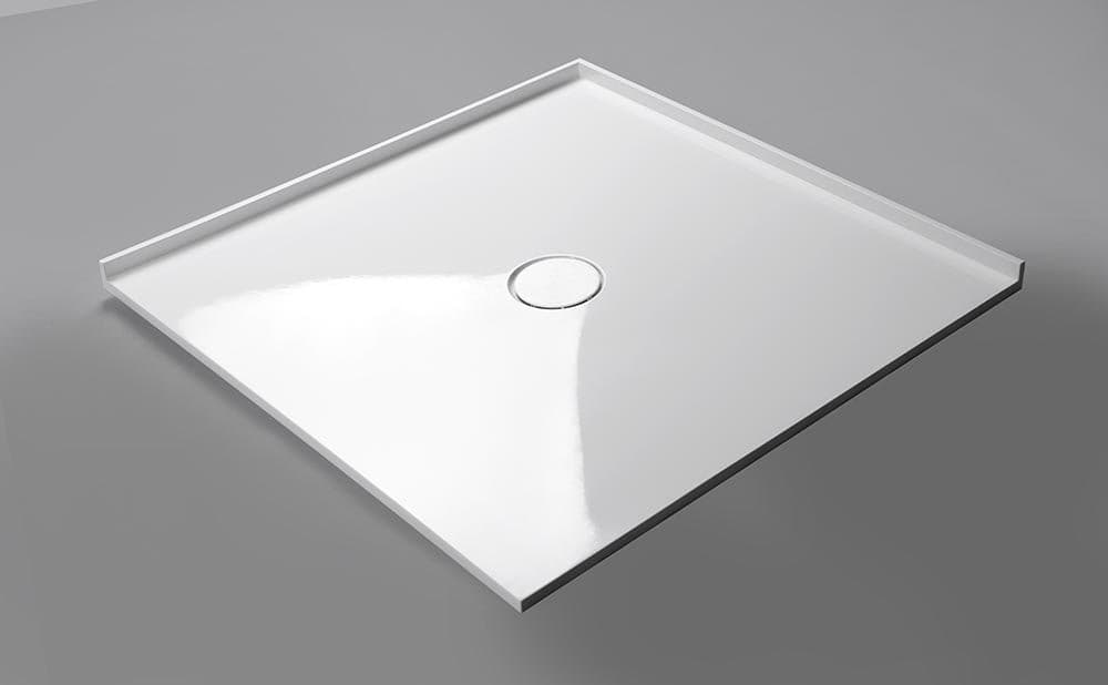 MIRAI brodzik kompozytowy 80x80x1,8cm, biały