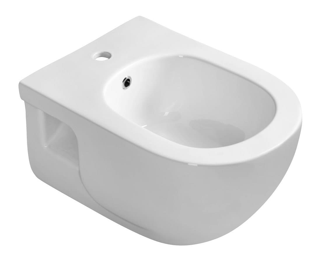 BRILLA bidet wiszący, 35,5x53 cm, biały