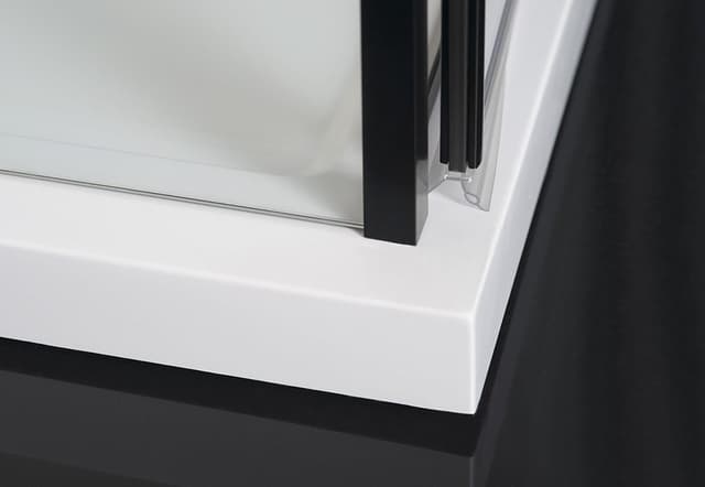 ZOOM BLACK ścianka boczna 1000mm, szkło hartowane czyste