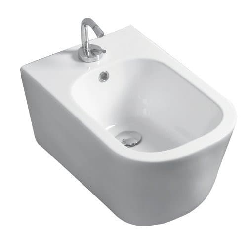 TRIBECA bidet wiszący 35x54 cm, klasyczny biały