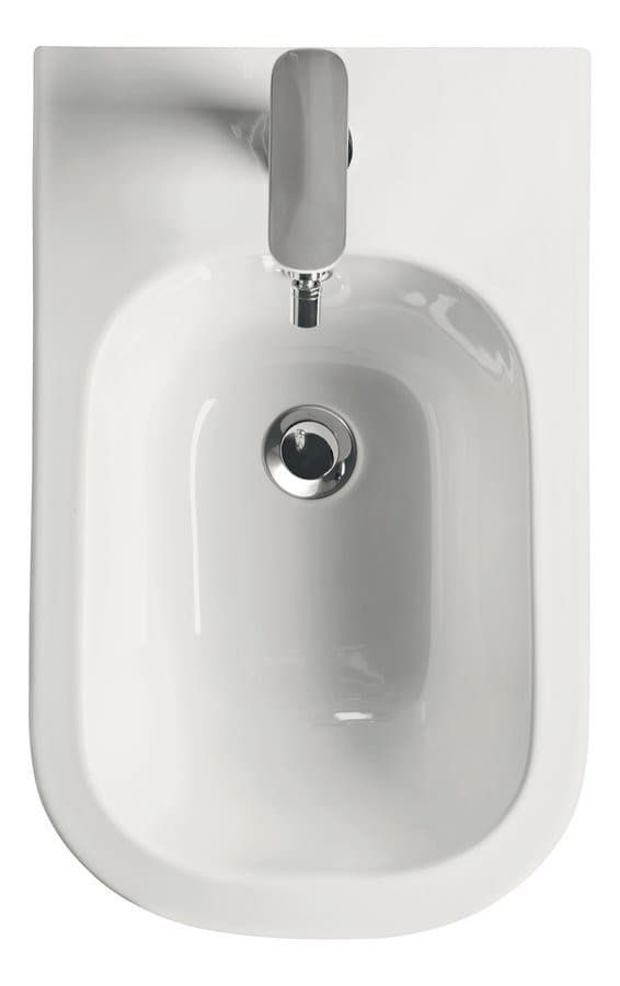TRIBECA bidet wiszący 35x54 cm, klasyczny biały