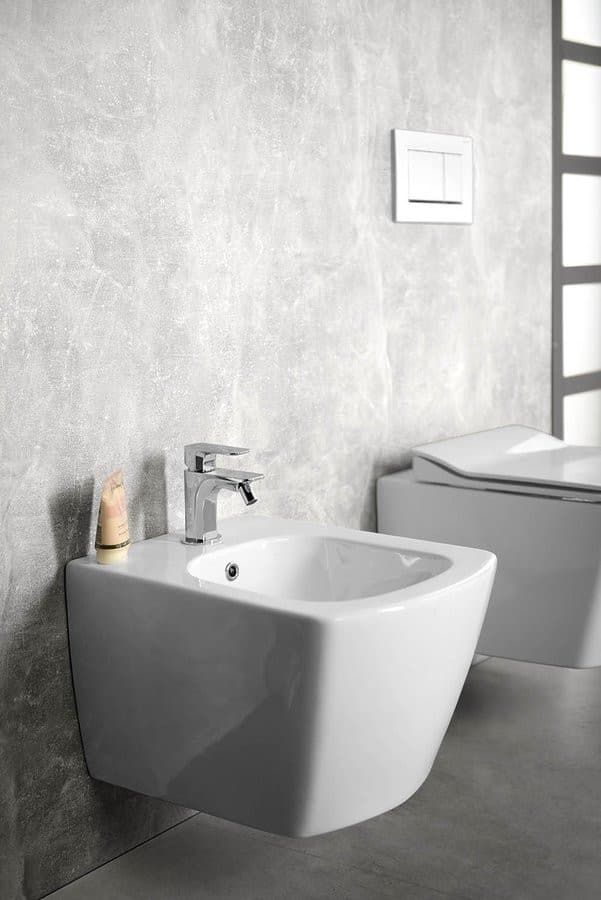 GLANC bidet wiszący, kanciasty, 37x51,5 cm