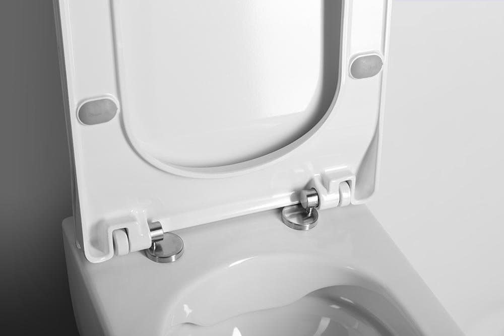 GLANC deska WC SLIM Soft Close, biała