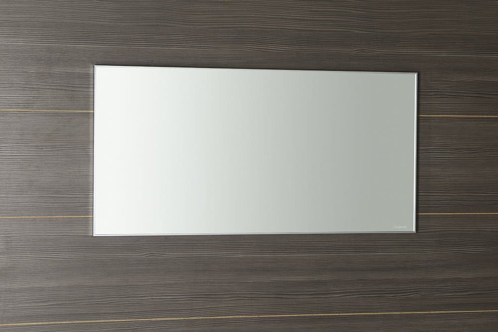 Lustro AROWANA w aluminiowej ramie, 1000x500mm, chrom