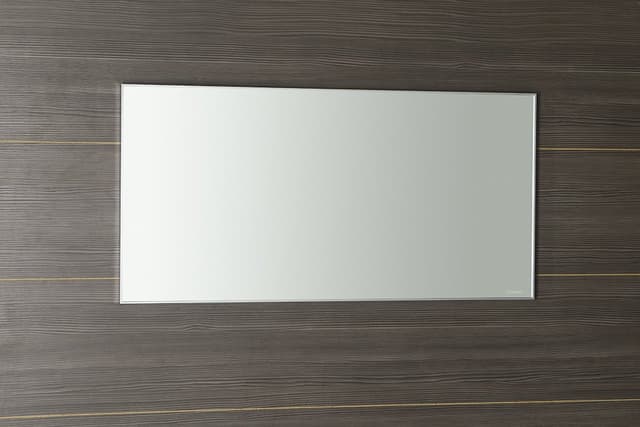 Lustro AROWANA w aluminiowej ramie, 1000x500mm, chrom