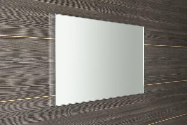 Lustro AROWANA w aluminiowej ramie, 1000x500mm, chrom