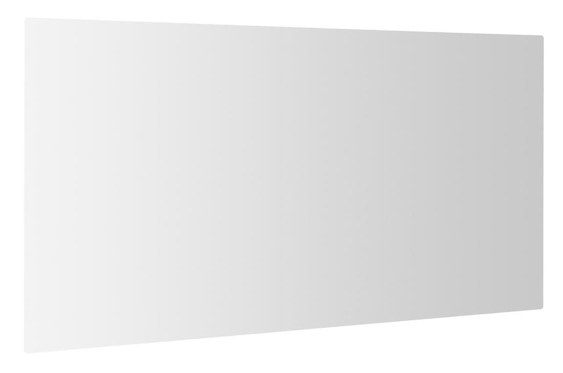 PLAIN lustro prostokątne 120x60 cm, zaokrąglone rogi, bez mocowań