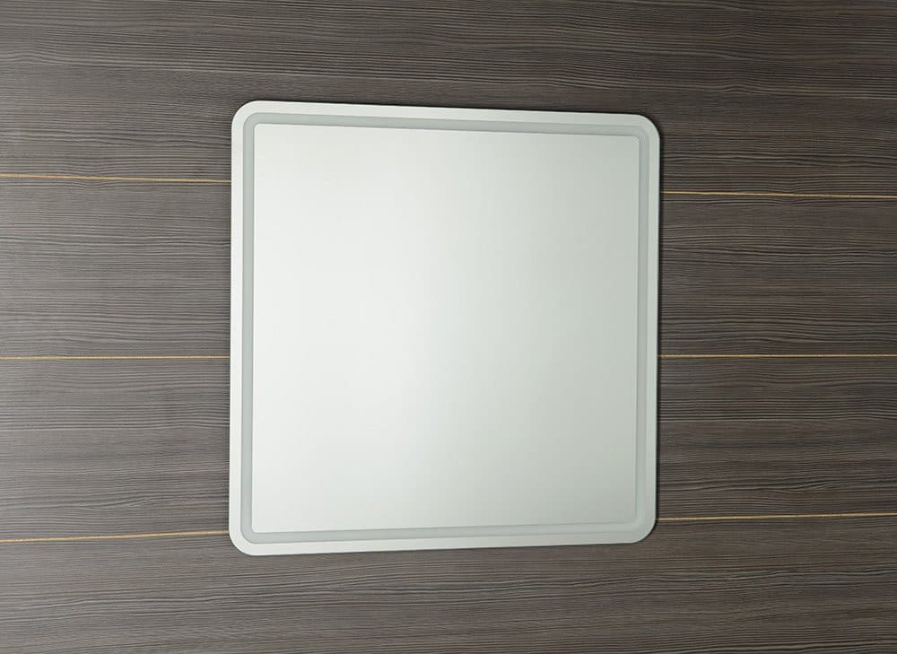 NYX lustro kwadratowe z oświetleniem LED 800x800mm