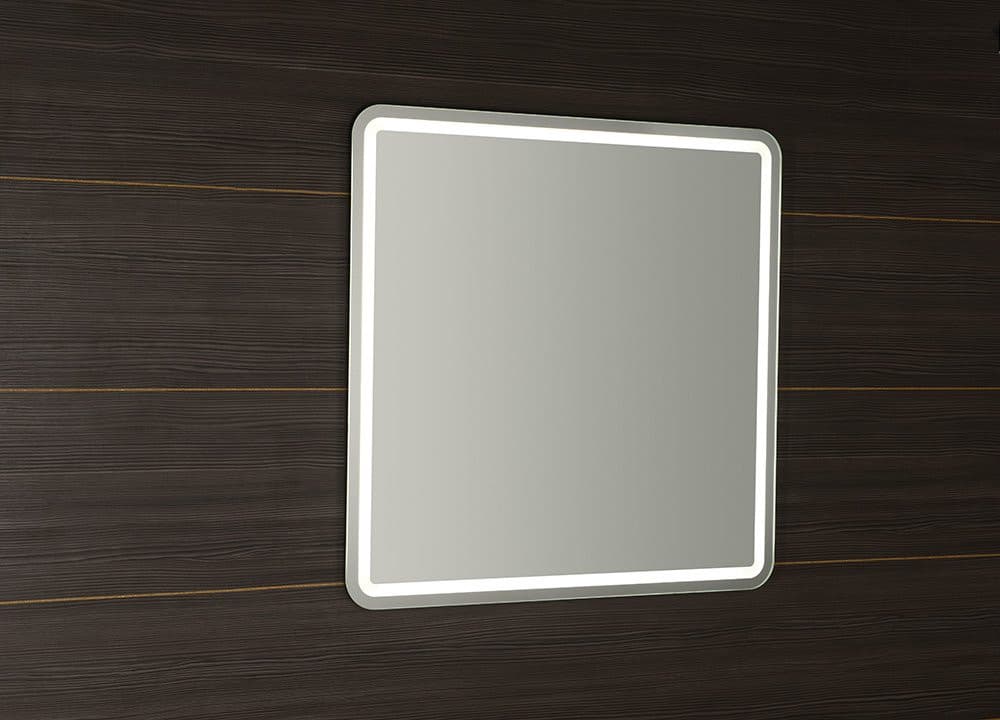 NYX lustro kwadratowe z oświetleniem LED 800x800mm