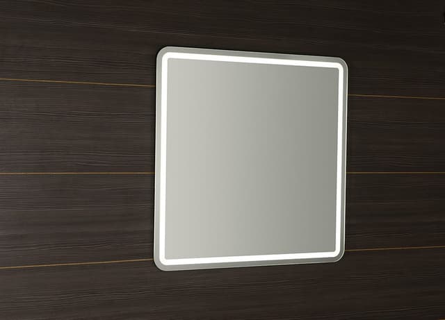 NYX lustro kwadratowe z oświetleniem LED 800x800mm