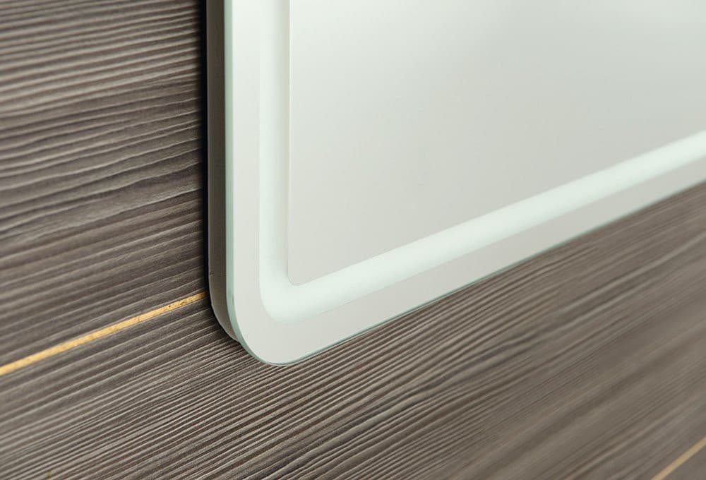 NYX lustro kwadratowe z oświetleniem LED 800x800mm