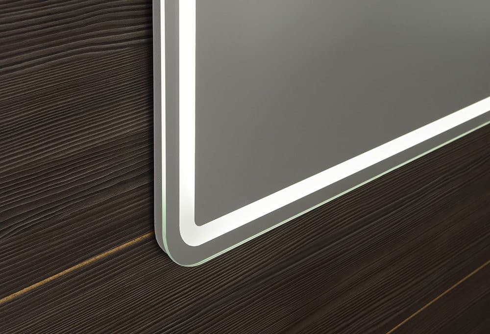 NYX lustro kwadratowe z oświetleniem LED 800x800mm