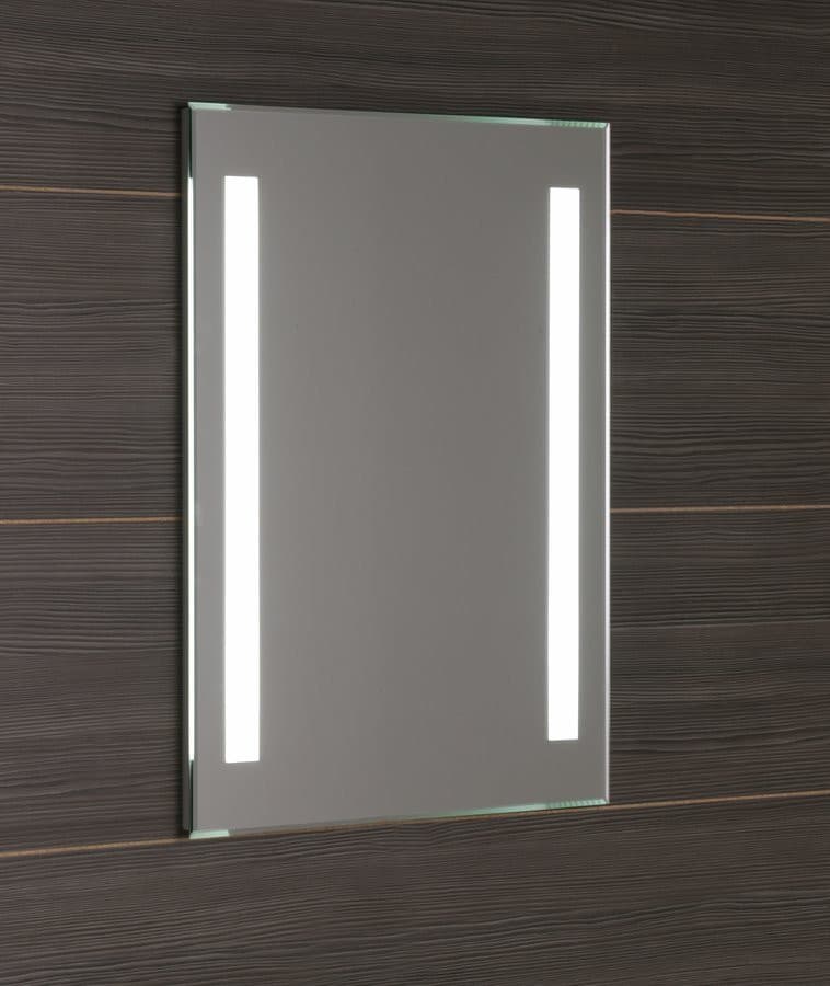 Lustro LED 50x70 cm z wyłącznikiem i ochroną przed korozją