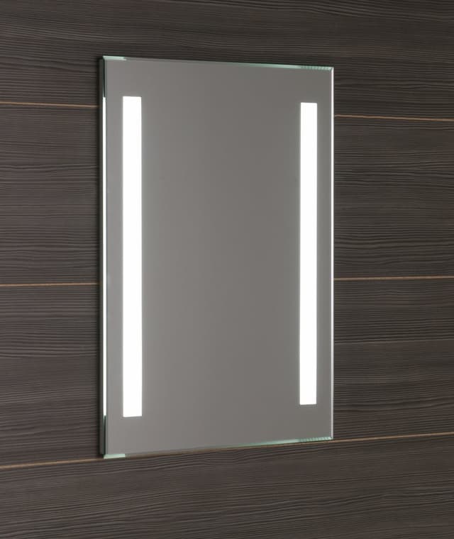 Lustro LED 50x70 cm z wyłącznikiem i ochroną przed korozją