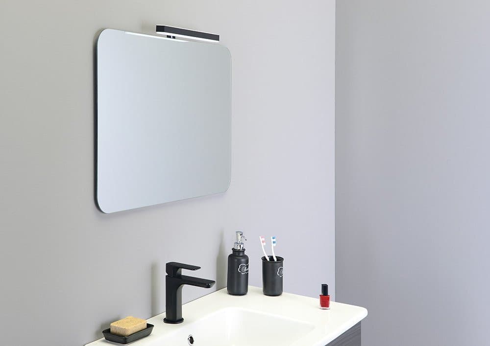 VERONICA 2 LED oświetlenie ścienne, 8 W, czarne (300x25x83 mm)