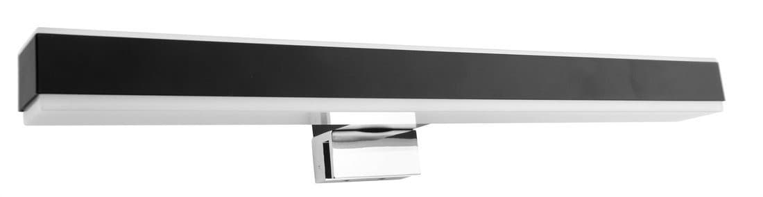 VERONICA 2 LED oświetlenie ścienne, 8 W, czarne (300x25x83 mm)