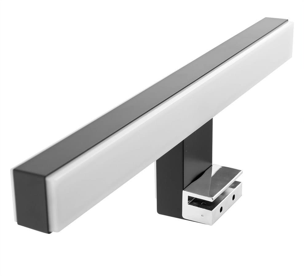 VERONICA 2 LED oświetlenie ścienne, 8 W, czarne (300x25x83 mm)