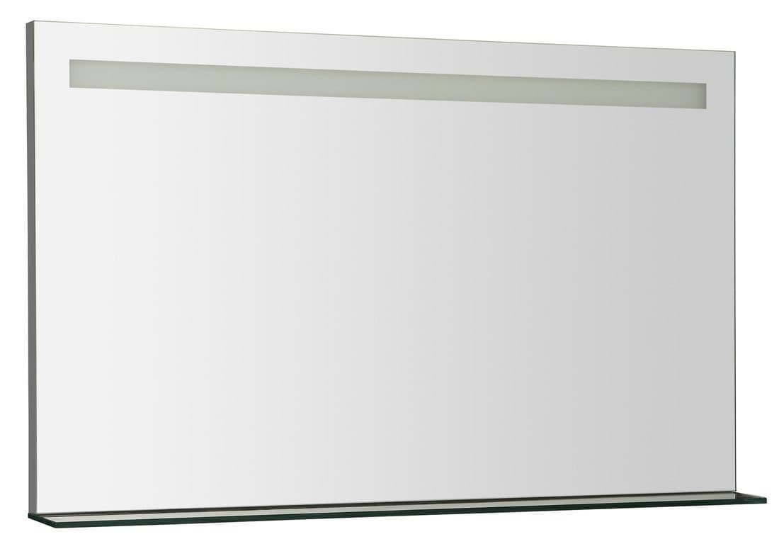 Lustro BRETO z oświetleniem LED i półką 100x60,8 cm