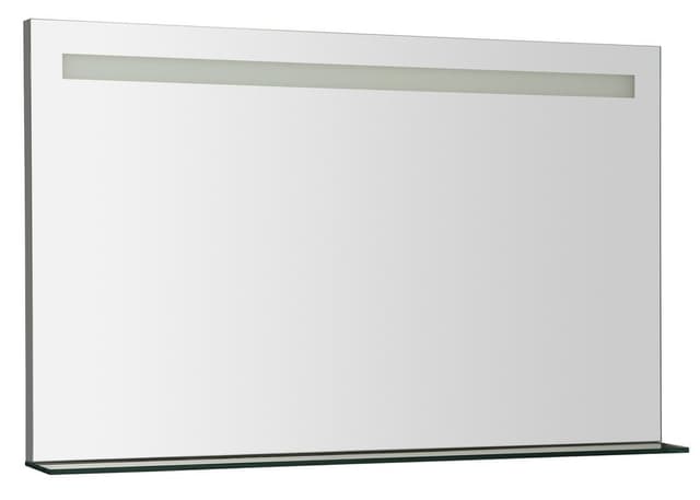 Lustro BRETO z oświetleniem LED i półką 100x60,8 cm