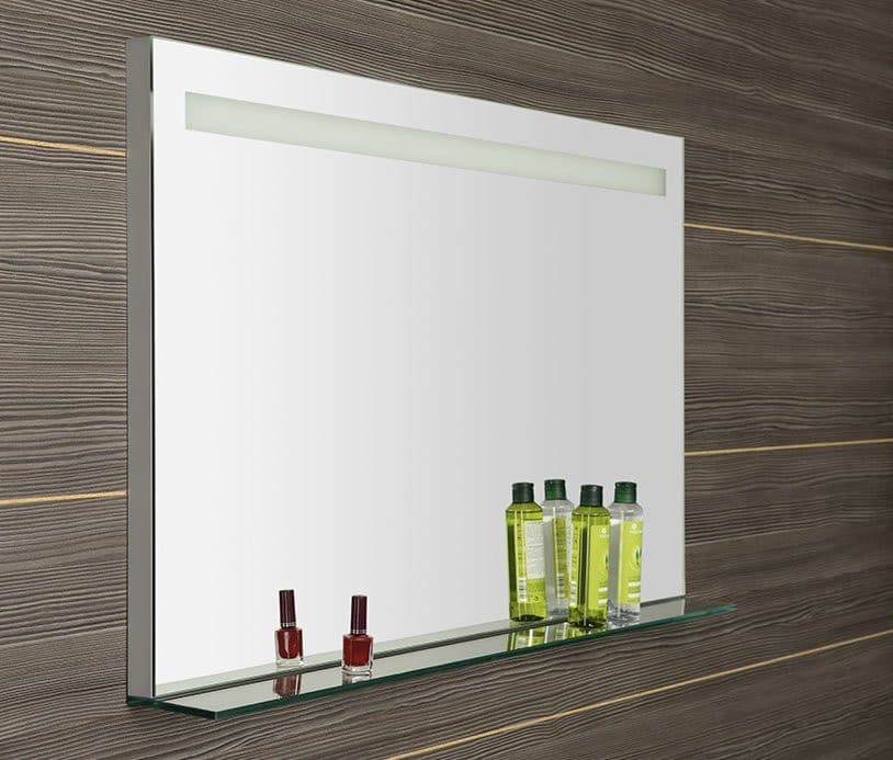 Lustro BRETO z oświetleniem LED i półką 100x60,8 cm
