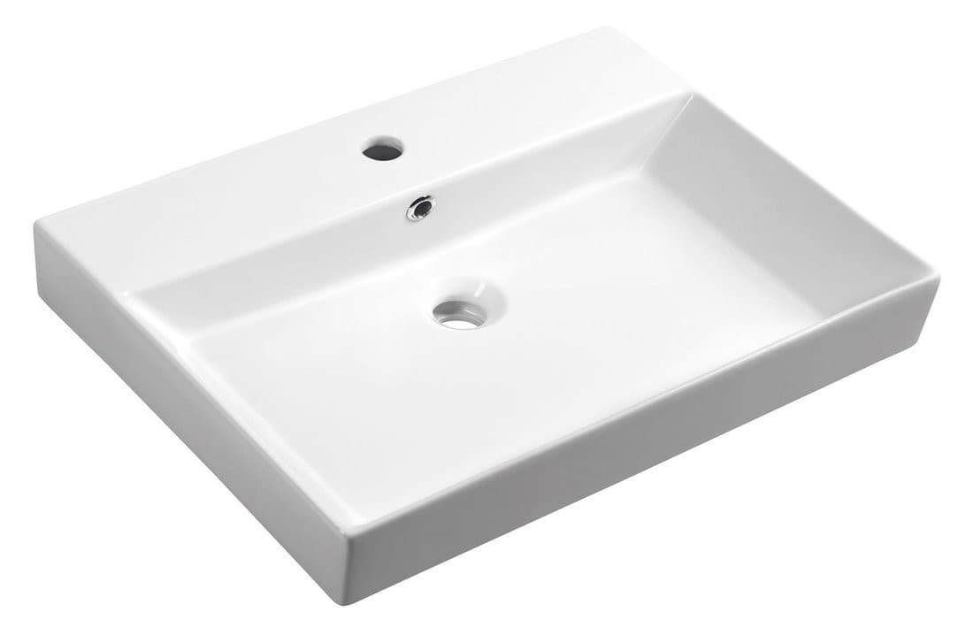 KARE 70 umywalka meblowa prostokątna 70x46cm, biała