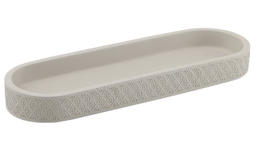 AFRODITE podstawka betonowa, obła (305x32x104 mm)