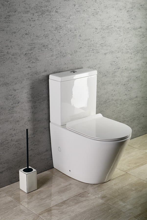 LUCREZIA stacjonarna szczotka WC, ceramika