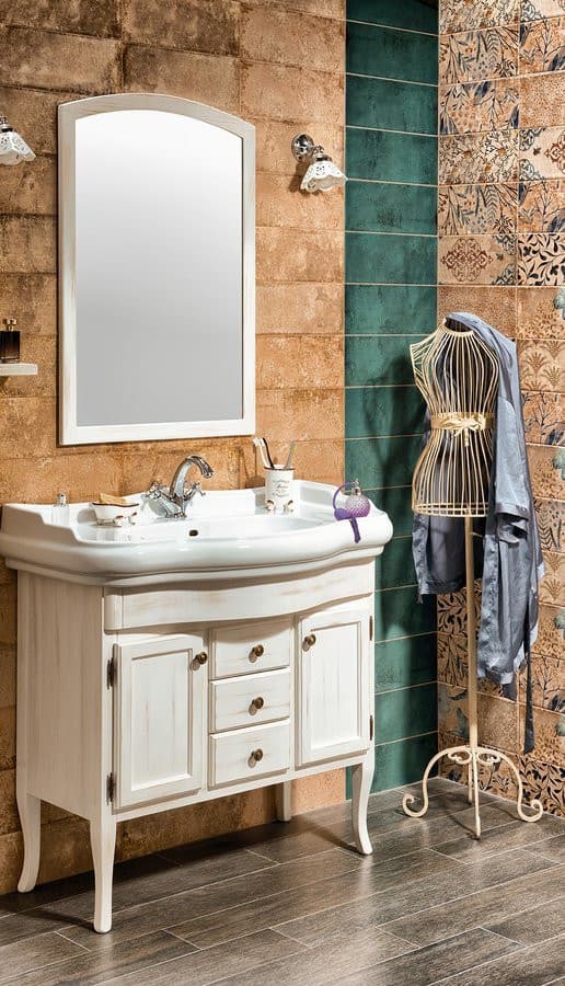 Mydelniczka AMELIE do postawienia, ceramiczna w kształcie retro