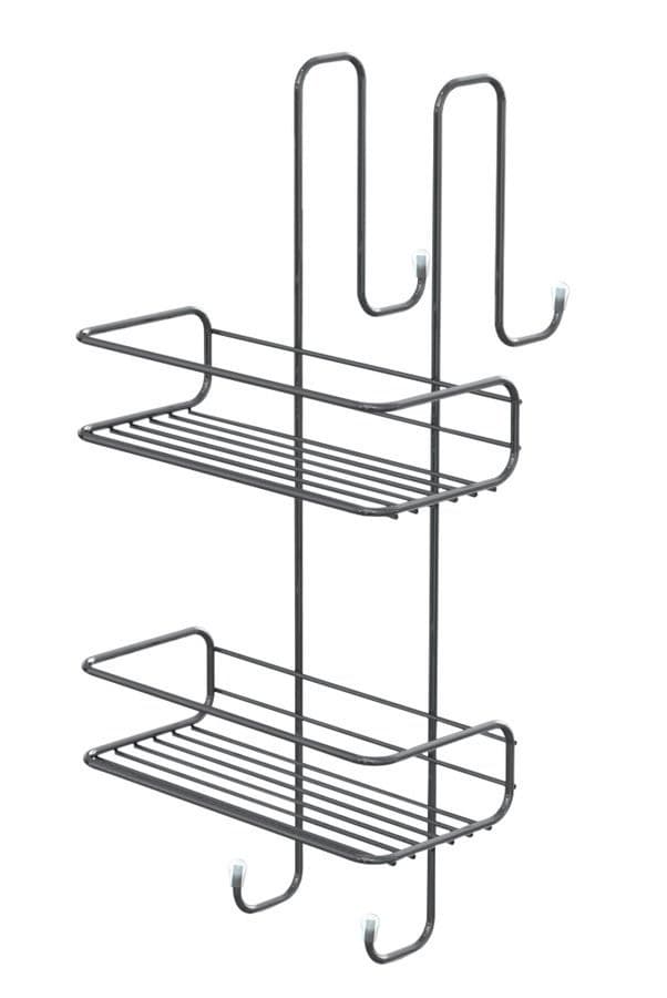 CHROM LINE druciana półka prysznicowa 240x490x220 mm, chrom