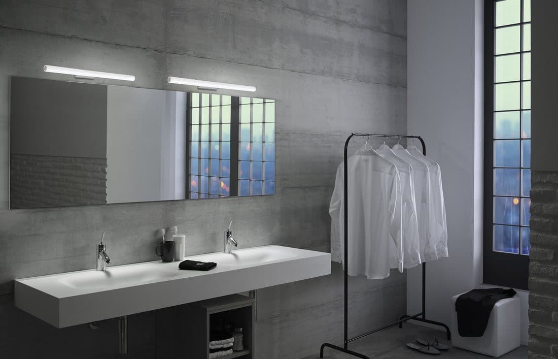 Oświetlenie ścienne LED IRENE 2, 9 W, 500x35x77 mm, chrom