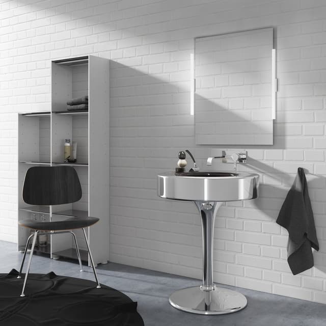 Oświetlenie ścienne LED IRENE 2, 9 W, 500x35x77 mm, chrom
