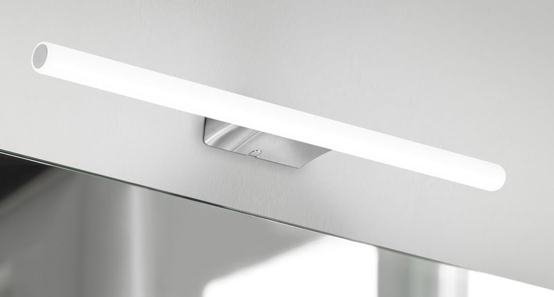 Oświetlenie ścienne LED IRENE 2, 9 W, 500x35x77 mm, chrom
