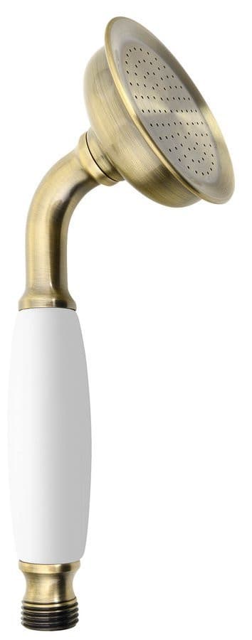 EPOCA słuchawka prysznicowa retro, 210 mm, mosiężna brązowa
