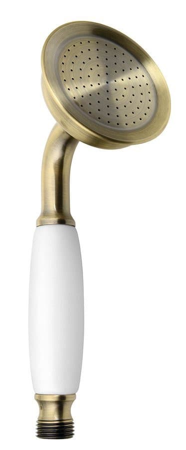 EPOCA słuchawka prysznicowa retro, 210 mm, mosiężna brązowa
