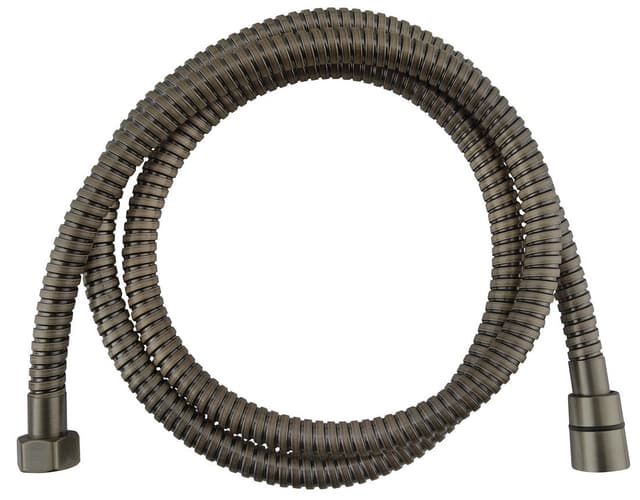 POWERFLEX wąż prysznicowy metalowy 150cm, ciemny brązowy