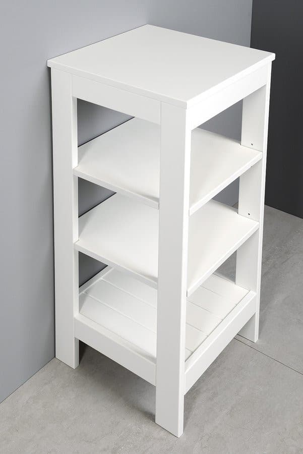 Regał ETIDE MDF biały mat 36x86x36 cm do postawienia