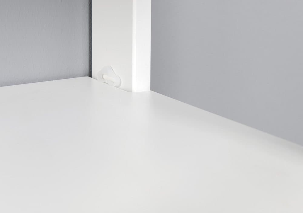 Regał ETIDE MDF biały mat 36x86x36 cm do postawienia